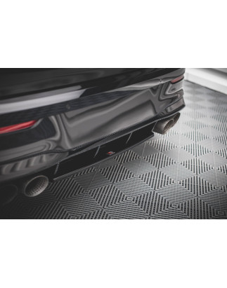 Splitter posteriore for Volkswagen Golf R  Mk8 / Mk8 Facelift (Cod. M-VW-GO-8-R-RD1G)