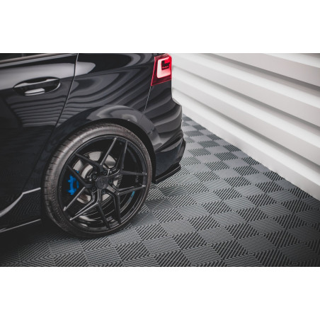 Splitters posteriori laterali V.1 for Volkswagen Golf R  Mk8 (Cod. M-VW-GO-8-R-RSD1G)