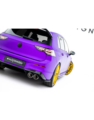 Splitters posteriori laterali V.1 for Volkswagen Golf R  Mk8 (Cod. M-VW-GO-8-R-RSD1G)