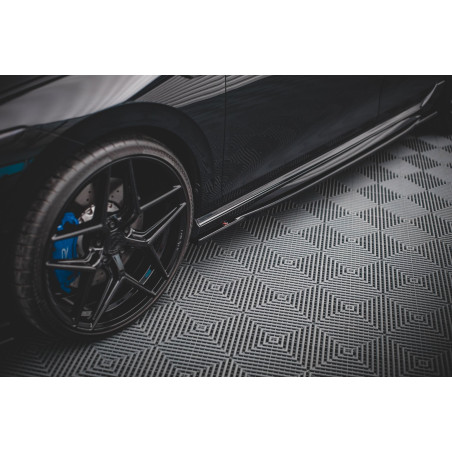 Diffusori minigonne V.1 Volkswagen Golf R  Mk8 (Cod. M-VW-GO-8-R-SD1G)