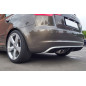 Diffusore posteriore Audi A3 8P (restyling 2008-2012) stile RS3 (Cod. C-C-L-CSP0465)