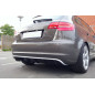 Diffusore posteriore Audi A3 8P (restyling 2008-2012) stile RS3 (Cod. C-C-L-CSP0465)