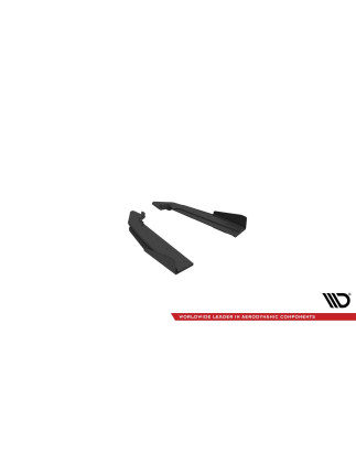Splitters posteriori laterali Street Pro V.1 + Flaps Ford Mustang GT Mk6 Facelift (Cod. M-FOMU6FGTCN