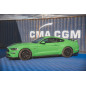 Diffusori minigonne street pro V.1 + Flaps Ford Mustang GT Mk6 Facelift (Cod. M-FOMU6FGTCNC-SD1B+SRF