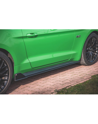 Diffusori minigonne street pro V.2 Ford Mustang GT Mk6 Facelift (Cod. M-FOMU6FGTCNC-SD2B)