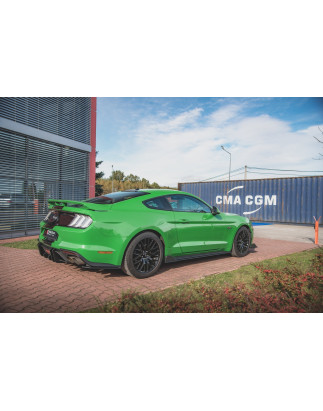 Diffusori minigonne street pro V.2 Ford Mustang GT Mk6 Facelift (Cod. M-FOMU6FGTCNC-SD2B)