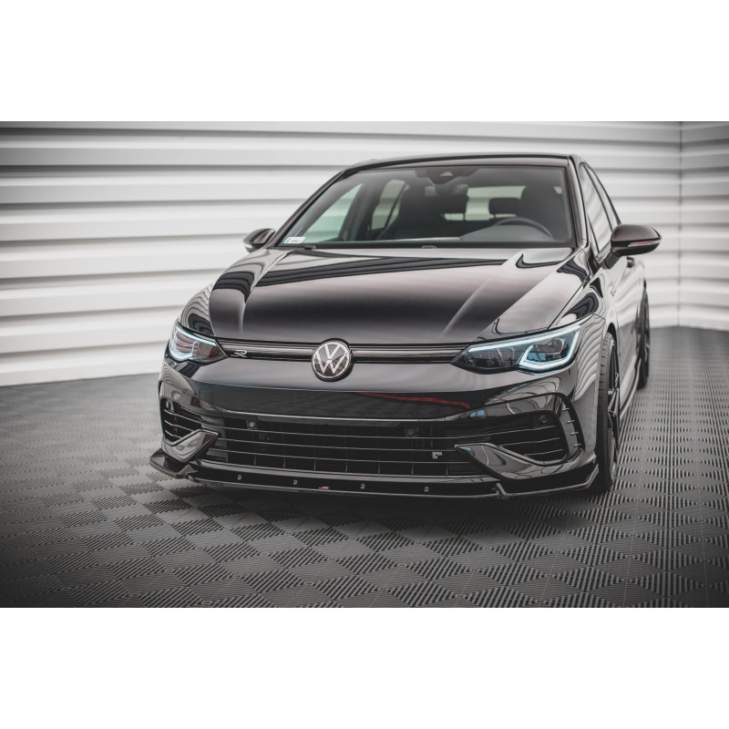 SPLITTER ANTERIORE V.2 Volkswagen Golf R  / Variant  Mk8 (Cod. M-VW-GO-8-R-FD2G)