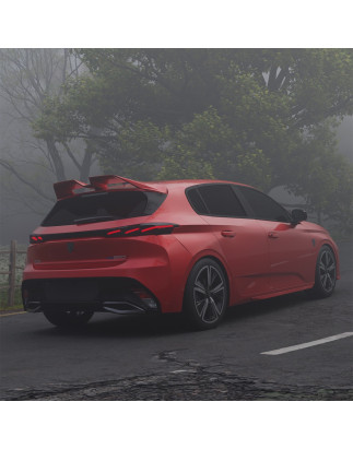 Spoiler posteriore Peugeot 308 III berlina dal 2021 (Cod. C-C-L-CSP0491)