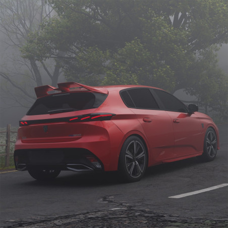 Spoiler posteriore Peugeot 308 III berlina dal 2021 (Cod. C-C-L-CSP0492)