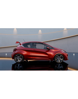 Spoiler posteriore Peugeot 208 stile Rally R5 (2012-2019) (Cod. C-C-L-CSP0493)