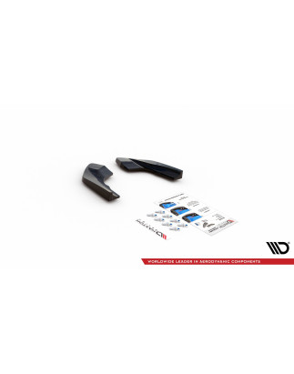 Splitters posteriori laterali V.2 for Volkswagen Golf R  Mk8 (Cod. M-VW-GO-8-R-RSD2G)