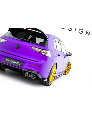 Splitters posteriori laterali V.2 for Volkswagen Golf R  Mk8 (Cod. M-VW-GO-8-R-RSD2G)