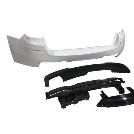 Paraurti Posteriore BMW F11 10-16  Look M-Tech 1 Uscita (Cod. E-TCB6212)
