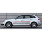 Minigonne laterali Audi A3 Sportback 5 porte stile S3 (2005-2012) (Cod. C-C-L-CSP0513)