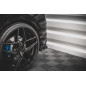 Splitters posteriori laterali V.2 + Flaps Volkswagen Golf R  Mk8 (Cod. M-VW-GO-8-R-RSD2G+RSF)