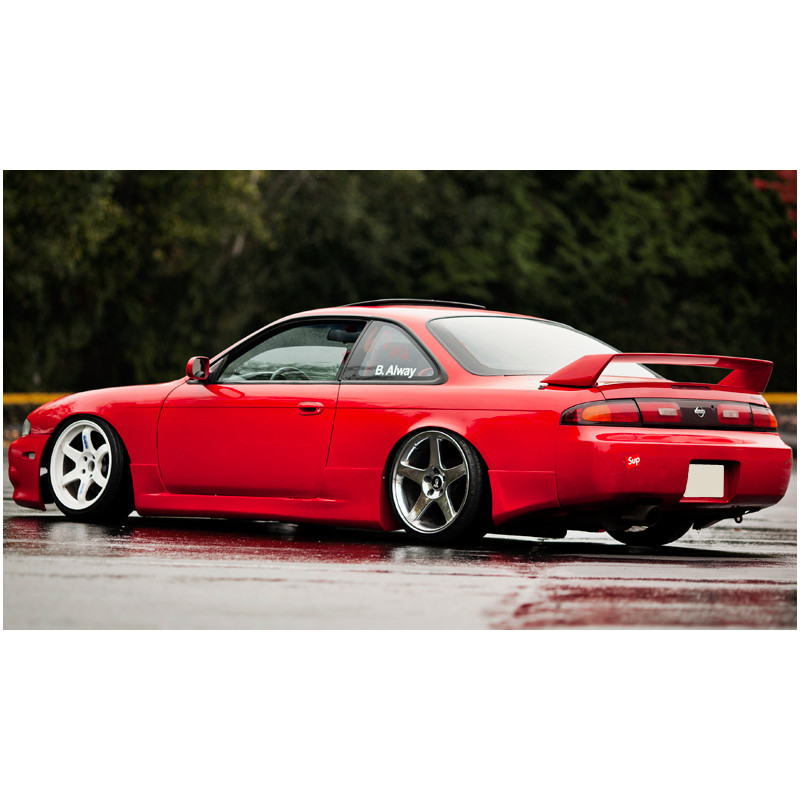 Spoiler posteriore stile Kouki per Nissan S14 200SX 240SX (Cod. C-C-L-CSP0515)
