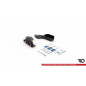 Splitters posteriori laterali V.2 + Flaps Volkswagen Golf R  Mk8 (Cod. M-VW-GO-8-R-RSD2G+RSF)
