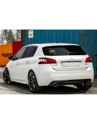 Sottoparaurti posteriore Peugeot 308 II stile GTI dal 2013 (Cod. C-C-L-CSP0516)