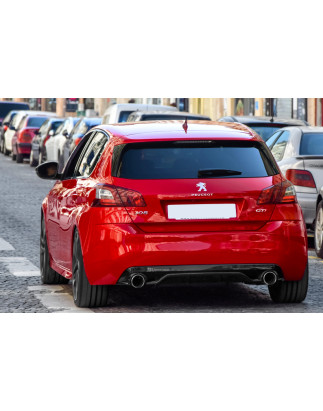 Sottoparaurti posteriore Peugeot 308 II stile GTI dal 2013 (Cod. C-C-L-CSP0516)