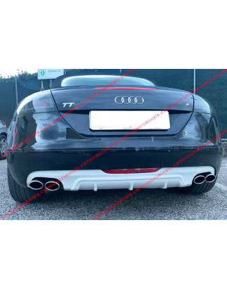 Paraurti posteriore diffusore / splitter Audi TT 8J (Cod. C-C-L-CSP0519)