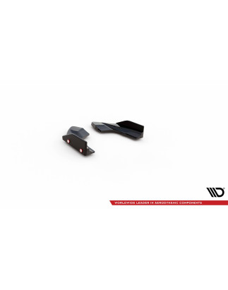 Splitters posteriori laterali V.2 + Flaps Volkswagen Golf R  Mk8 (Cod. M-VW-GO-8-R-RSD2G+RSF)