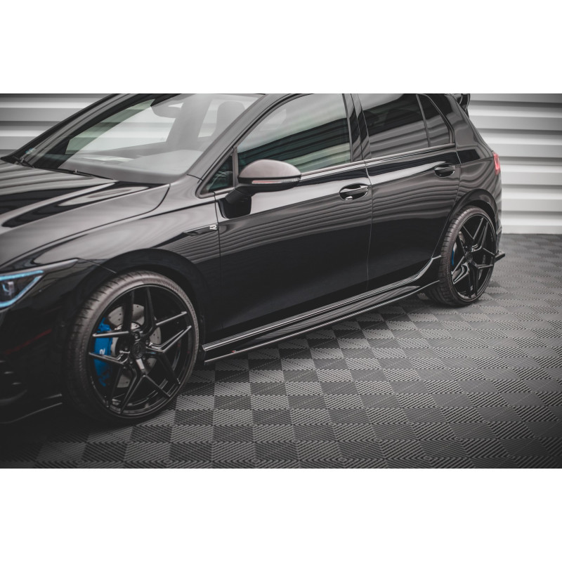 Diffusori minigonne V.2 Volkswagen Golf R  Mk8 (Cod. M-VW-GO-8-R-SD2G)