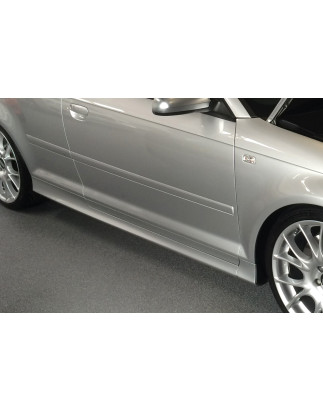 Minigonne laterali Audi A3 8P 3 porte stile S3 (Cod. C-C-L-CSP0524)