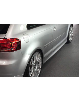 Minigonne laterali Audi A3 8P 3 porte stile S3 (Cod. C-C-L-CSP0524)