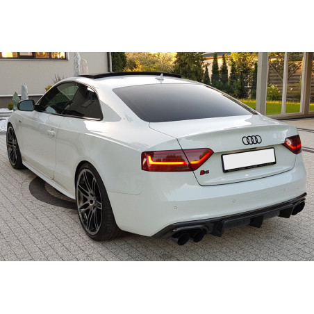 Paraurti posteriore diffusore / splitter Audi A5 8T S-Line restyling 2012-2016 (Cod. C-C-L-CSP0528)