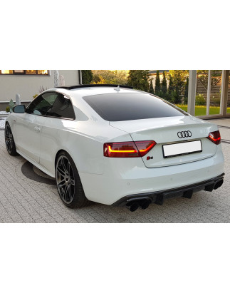 Sottoparaurti posteriore Audi A5 8T S-Line (2012-2016) diffusore / aggiunta paraurti (Cod. C-C-L-CSP