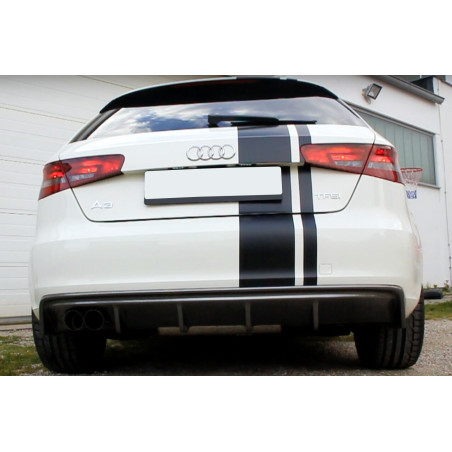Diffusore posteriore Audi A3 8V (2013-2016) 3 e 5 porte (Cod. C-C-L-CSP0531)