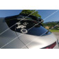 Spoiler posteriore Renault Megane 4 IV Cup - Megane 4 con portellone standard (Cod. C-C-L-CSP0532)