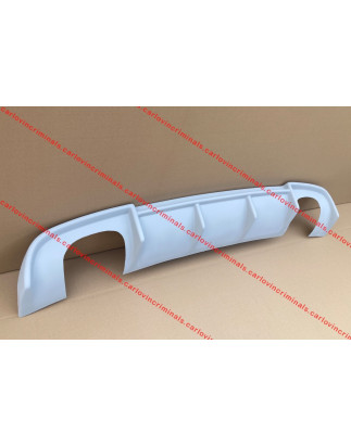 Diffusore posteriore Audi A3 8V S-Line per scarico quad (2013-2016) (Cod. C-C-L-CSP0538)