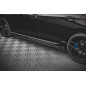 Diffusori minigonne V.2 + Flaps Volkswagen Golf R  Mk8 (Cod. M-VW-GO-8-R-SD2G+SF)