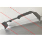 Spoiler posteriore Renault Megane MK3 RS stile Cup - versione restyling (Cod. C-C-L-CSP0540)