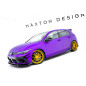 Diffusori minigonne V.2 + Flaps Volkswagen Golf R  Mk8 (Cod. M-VW-GO-8-R-SD2G+SF)