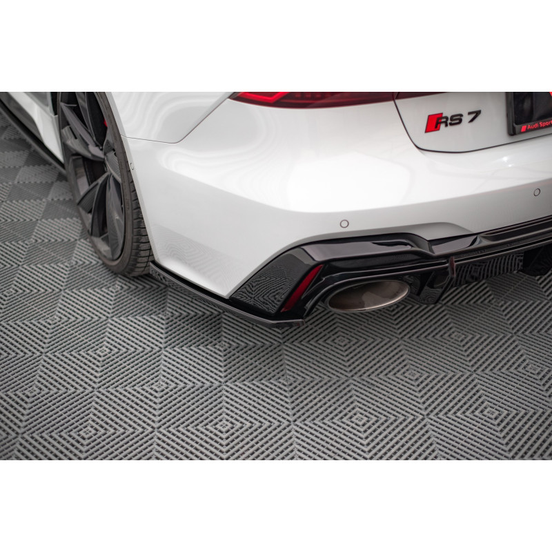 Splitters posteriori laterali V.2 Audi RS7 C8 (Cod. M-AU-RS6-C8-RSD2G)