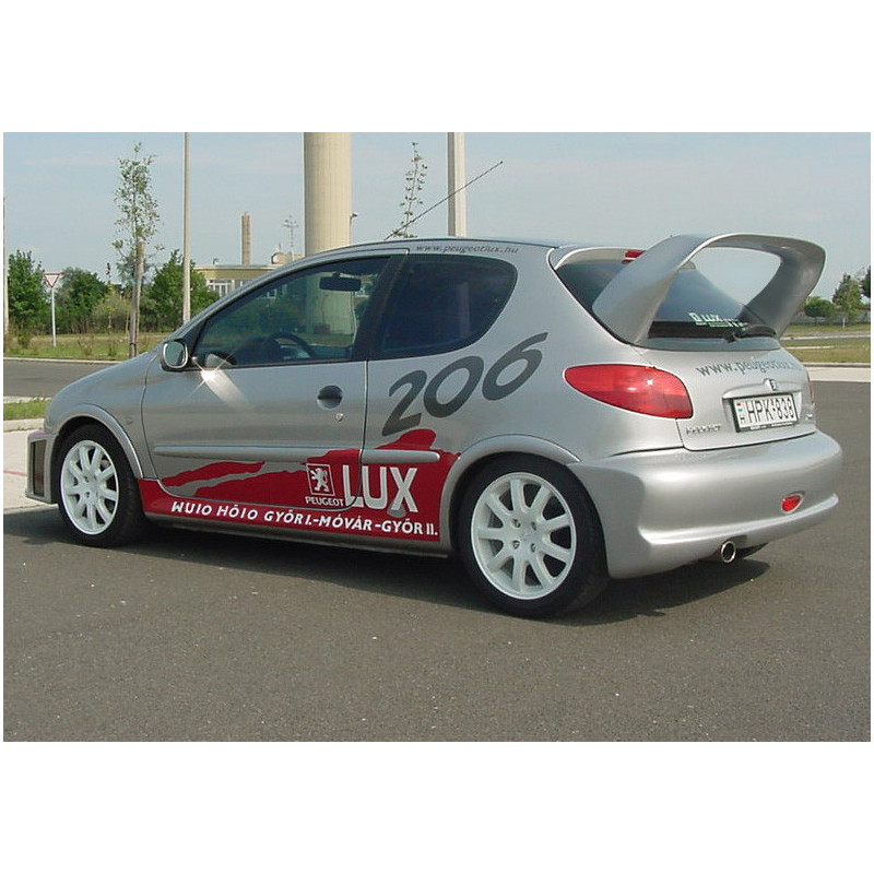 Spoiler posteriore Peugeot 206 stile WRC (Cod. C-C-L-CSP0553)