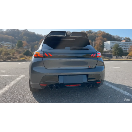 Spoiler posteriore Peugeot 208 II dal 2019 (Cod. C-C-L-CSP0562)