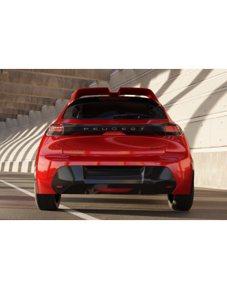 Spoiler posteriore Peugeot 208 II dal 2019 (Cod. C-C-L-CSP0562)