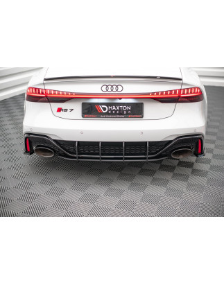 DIFFUSORE POSTERIORE street pro Audi RS7 C8 / RS6 C8 / C8 Facelift (Cod. M-AURS7C8CNC-RS1B)