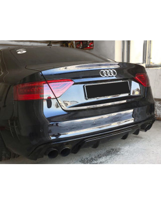 Diffusore posteriore Audi A5 Sportback 8TA S-Line (restyling 2012-2016) sottoparaurti (Cod. C-C-L-CS