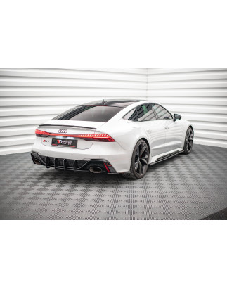 DIFFUSORE POSTERIORE street pro Audi RS7 C8 / RS6 C8 / C8 Facelift (Cod. M-AURS7C8CNC-RS1B)