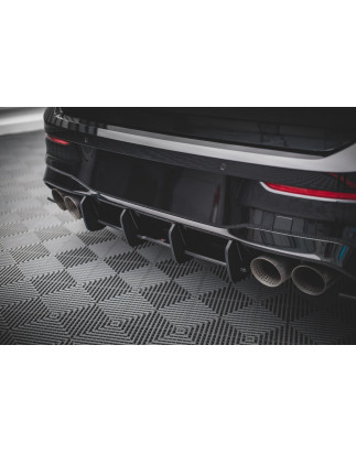 DIFFUSORE POSTERIORE street pro Volkswagen Golf R Mk8 (Cod. M-VWGO8RCNC-RS1B)