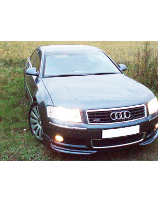 Splitter / sottoparaurti anteriore Audi A8 D3 4E (2002-2005) (Cod. C-C-L-CSP0578)