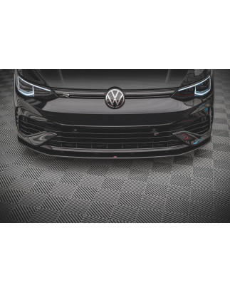 SPLITTER ANTERIORE street pro Volkswagen Golf R Mk8 (Cod. M-VWGO8RCNC-FD1B)