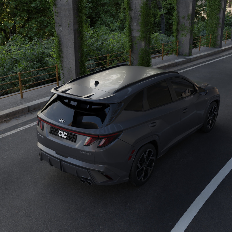 Spoiler posteriore sportivo Hyundai Tucson MK4 dal 2020 (Cod. C-C-L-CSP0583)