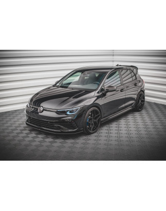 SPLITTER ANTERIORE street pro Volkswagen Golf R Mk8 (Cod. M-VWGO8RCNC-FD1B)