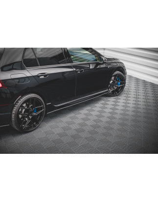 Diffusori minigonne street pro Volkswagen Golf R Mk8 (Cod. M-VWGO8RCNC-SD1B)