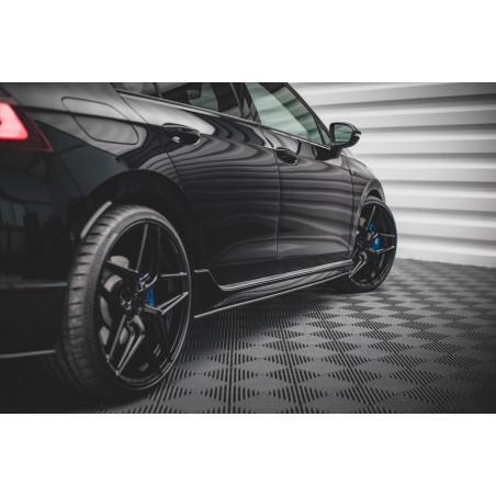 Diffusori minigonne street pro Volkswagen Golf R Mk8 (Cod. M-VWGO8RCNC-SD1B)